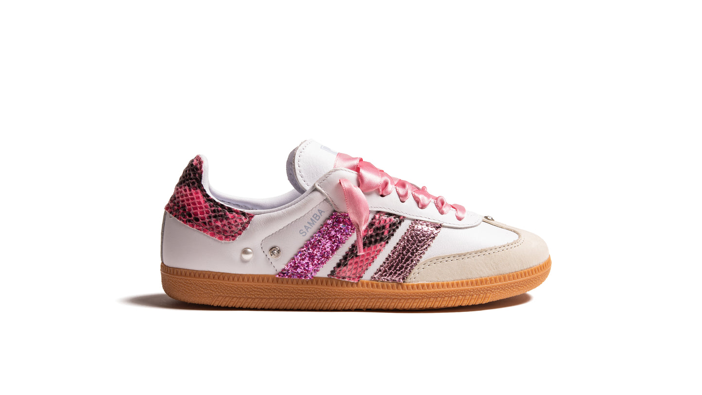Adidas Samba Tris Glitter Fucsia