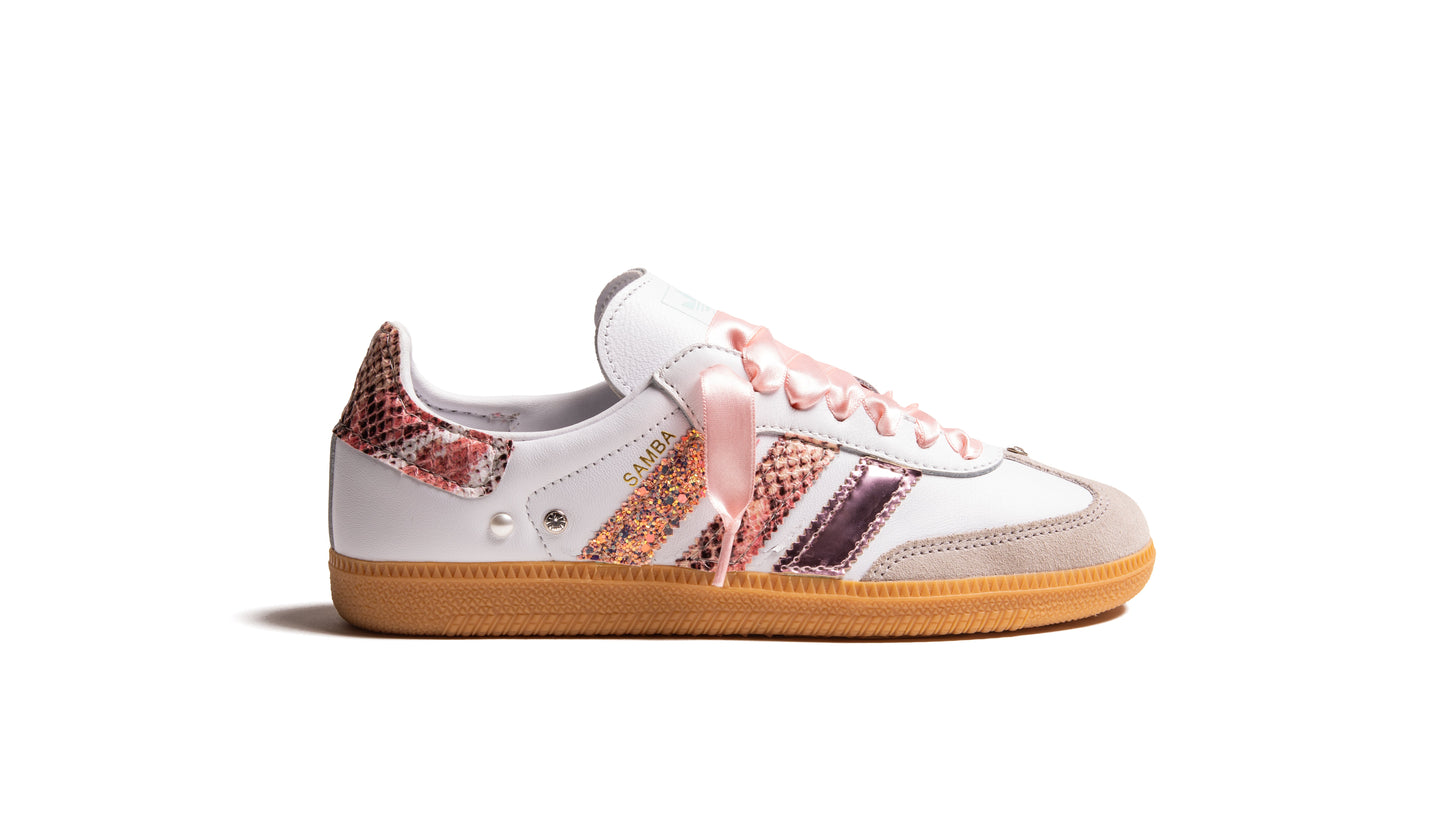 Adidas Samba Tris Glitter Pink