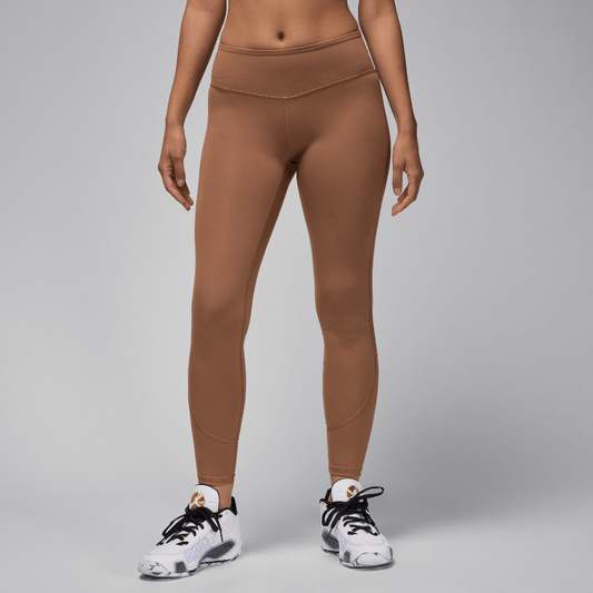 Jordan Sport Women's Leggings Archaeo Brown/White