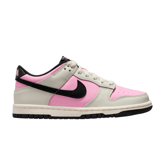 Nike Dunk Low Pink Rise Light Orewood Brown Pale Ivory Black (GS)