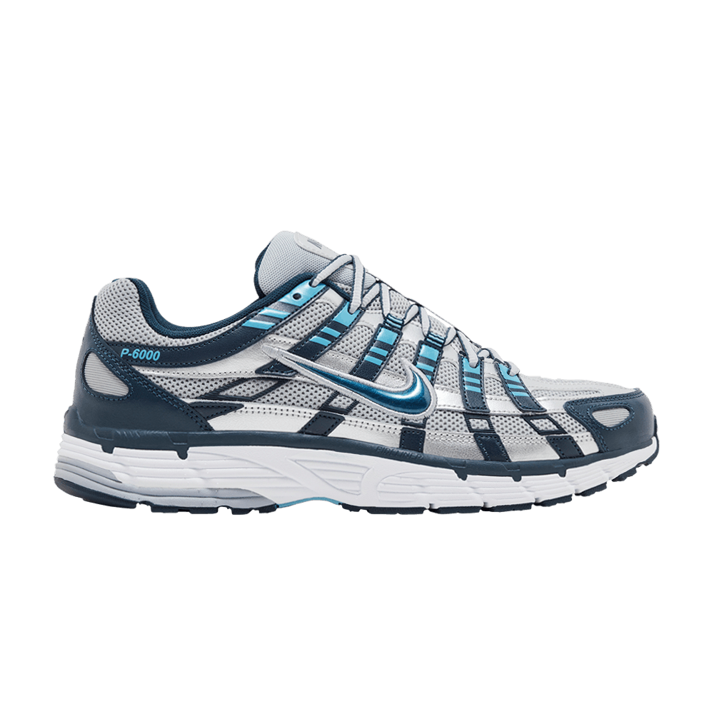Nike P-6000 Armory Navy Flat Silver