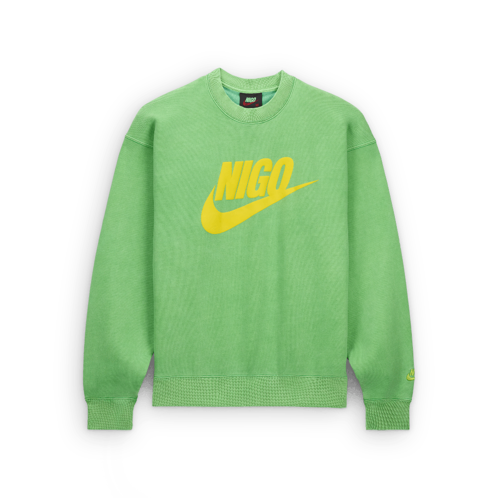 Nike x Nigo NRG Fleece Crew Sweatshirt Green