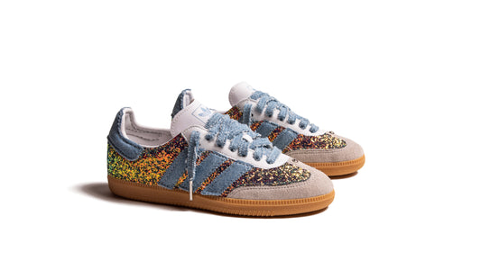Adidas Samba Full Glitter Denim