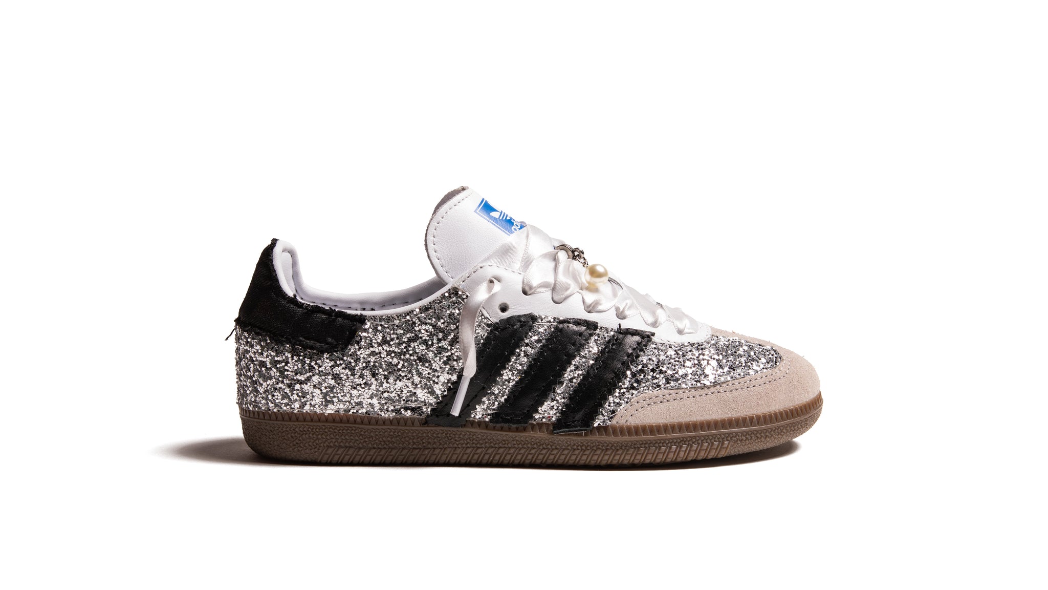 Adidas Samba Full Glitter Silver