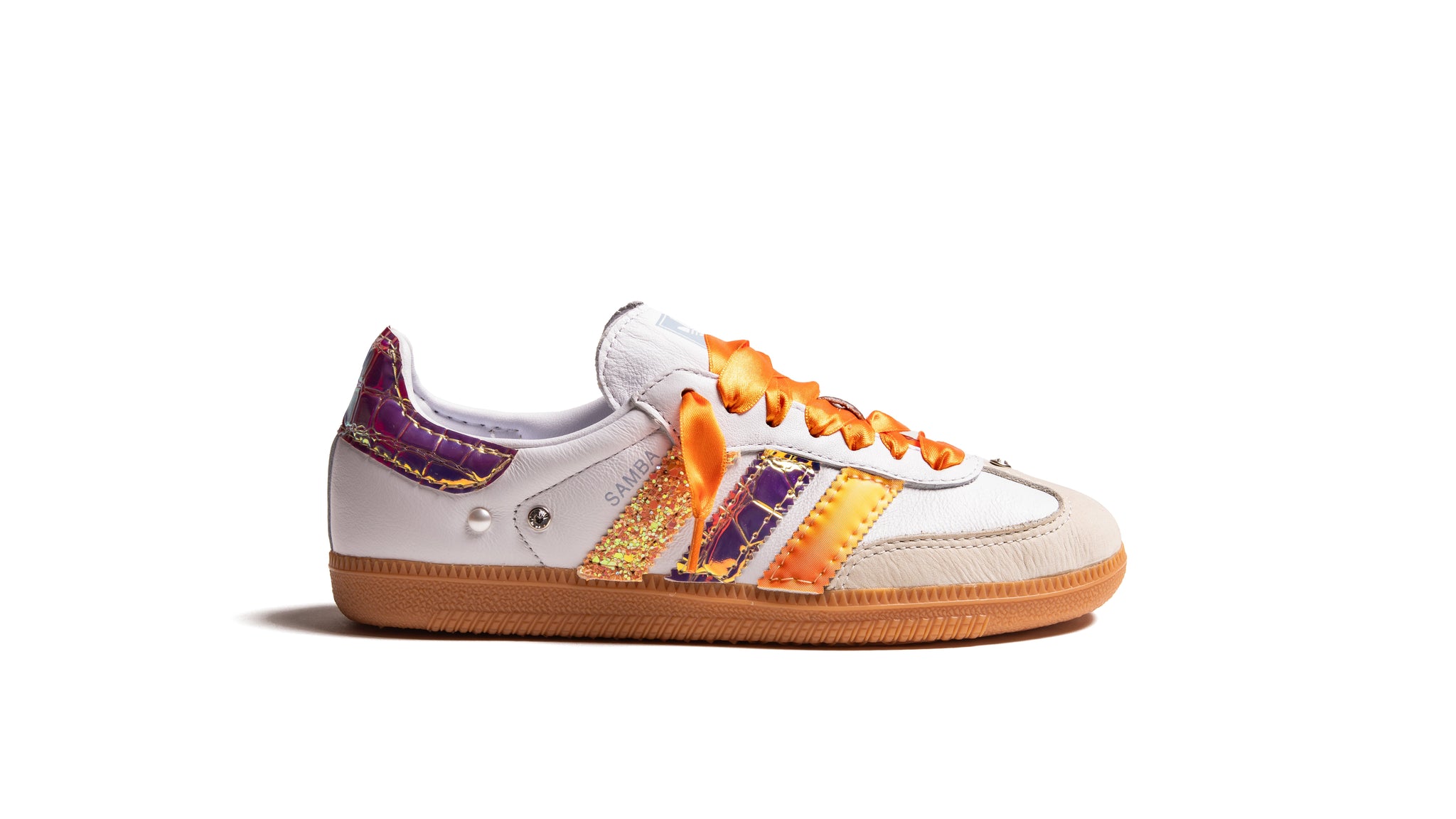 Adidas Samba Tris Glitter Orange