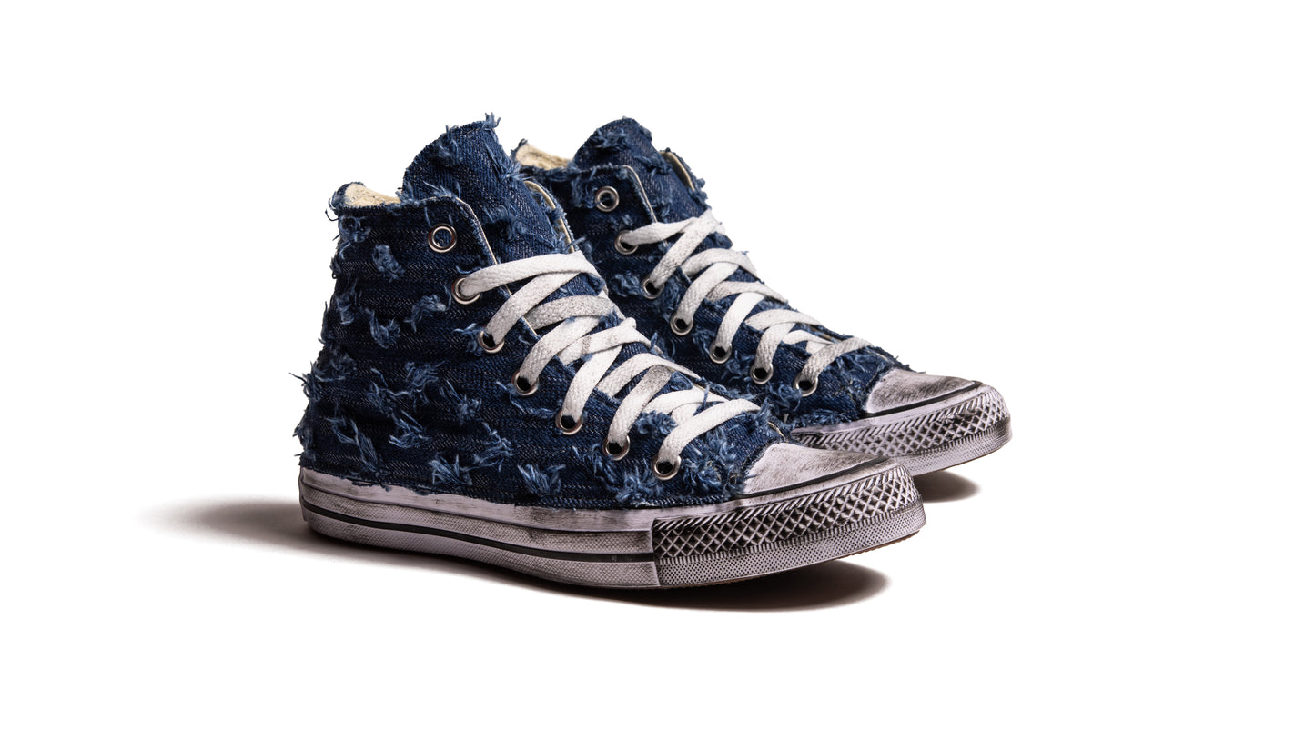 Converse Chuck Taylor All Star Blu Dirty Jeans