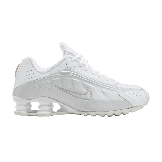 Nike Shox R4 White Metallic Silver (Women's)
