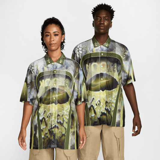 Nike x NOCTA Opal Tito Neeks Button Down Pilgrim/Oil Green/Black